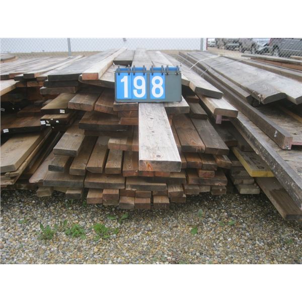 Large Bundle of Lumber consisting of
