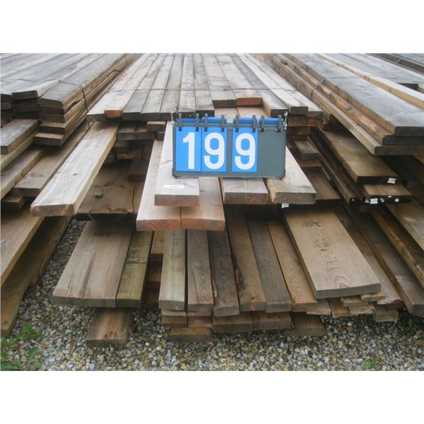 Large Bundle of Lumber consisting of