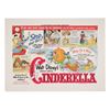 A Walt Disney's Cinderella Advertisement Color Print Proof