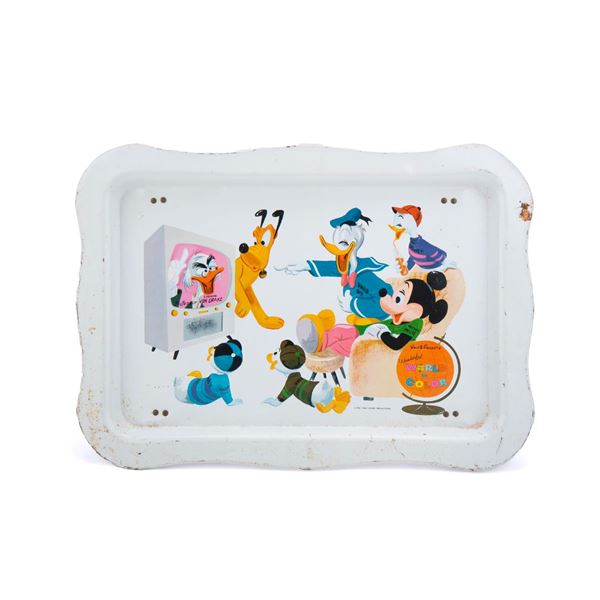 A "Wonderful World of Color" TV Tray.