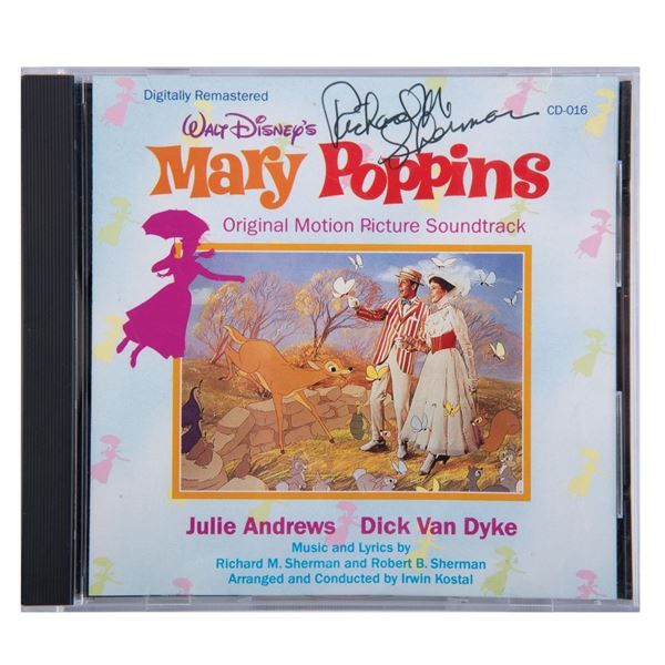 A Signed "Mary Poppins" Soundtrack CD.
