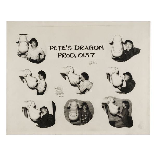 A Pete's Dragon  Model Sheet.