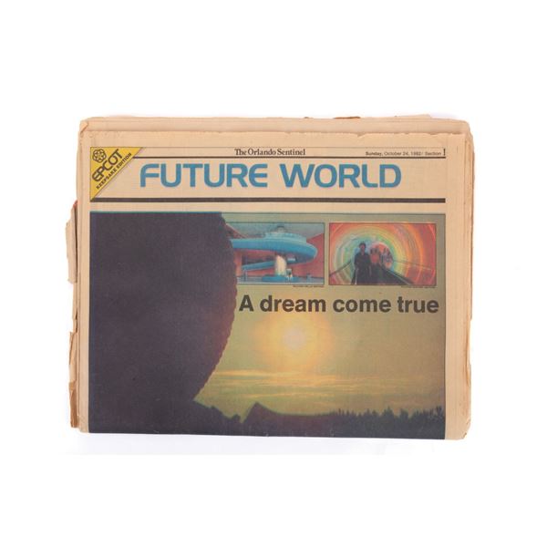 An "EPCOT Keepsake Edition" of Orlando Sentinel.