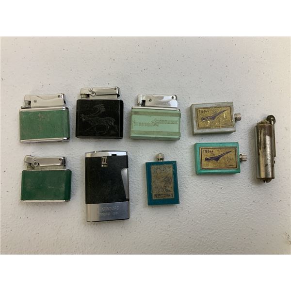 LARGE LOT OF VINTAGE COLLECTABLE LIGHTERS USSR MADE