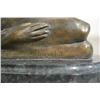 Image 5 : GERART A. BRONZE STATUETTE ON STONE BASE