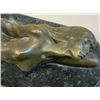 Image 9 : GERART A. BRONZE STATUETTE ON STONE BASE