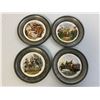 Image 1 : ANTIQUE PEWTER PORCELAIN PAINTED PLATES WAR REVOLUTION