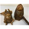Image 1 : ANTIQUE CARVED WOOD PUPPETS