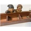Image 2 : ANTIQUE CARVED WOOD DECORATING OBJECTS