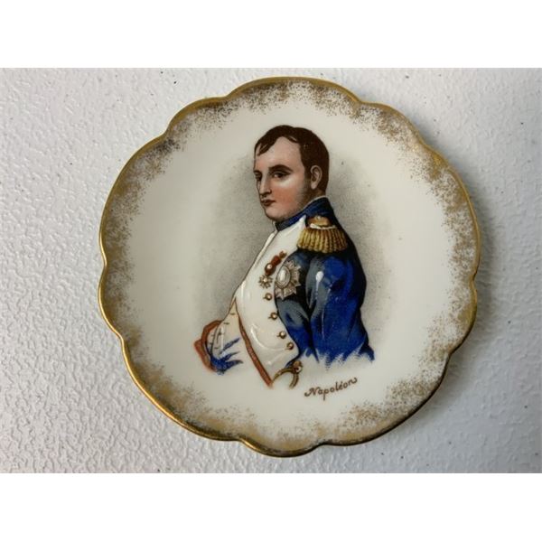 FRENCH LIMOGES "NAPOLEON" PORCELAIN PLATE