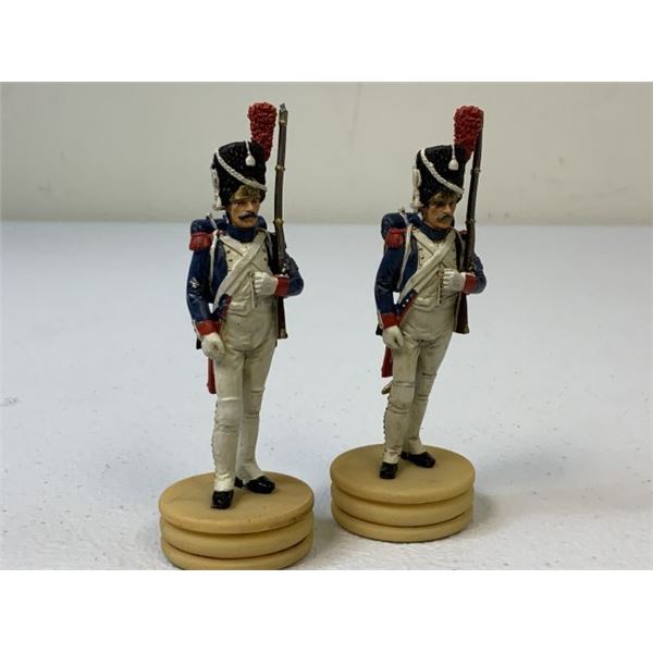 ROI BLANC FRENCH IMPERIAL GRENADIER DE LA GARDE FIGURINES TOY SOLDIERS