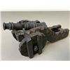 Image 6 : ANTIQUE MODEL OF A METAL CANNON WITH WOODEN MOUNT