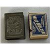 Image 2 : WWII GERMAN PEWTER MATCH COVER WITH BOX OF MATCHES