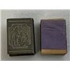 Image 3 : WWII GERMAN PEWTER MATCH COVER WITH BOX OF MATCHES