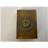 Image 2 : WWI GERMAN GOTT MIT UNS BRASS MATCH COVER WITH BOX OF MATCHES