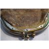 Image 6 : ANTIQUE US 19th CENTURY LEATHER COIN BAG WALLET 1884 DATED