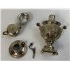 Image 11 : ANTIQUE IMPERIAL RUSSIAN SMAL SOLID SILVER SAMOVAR TEA KETTLE AND TEA POT