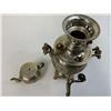 Image 3 : ANTIQUE IMPERIAL RUSSIAN SMAL SOLID SILVER SAMOVAR TEA KETTLE AND TEA POT