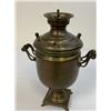 Image 3 : ANTIQUE RUSSIAN SMALL SIZE BRASS SAMOVAR TEA KETTLE