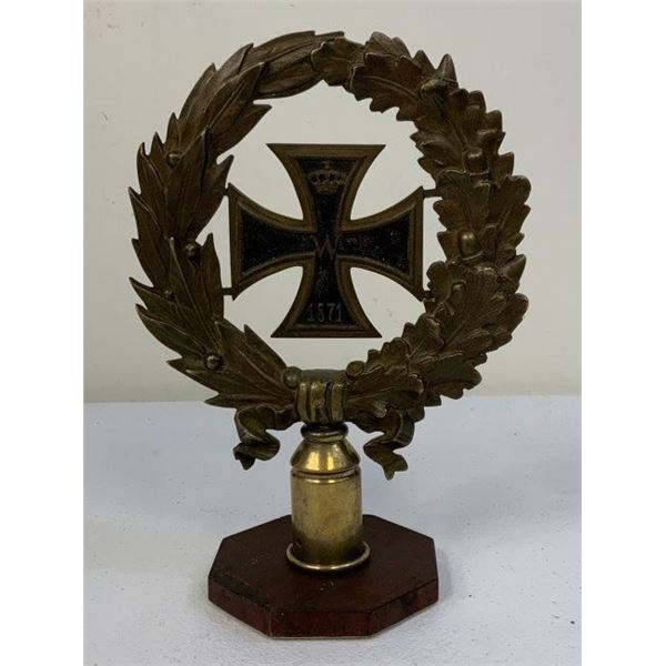 IMPERIAL GERMANY 1870-1871 FRANCO PRUSSIAN WAR FLAG POLE TOP DECORATION