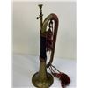 Image 1 : ANTIQUE 19th CENTURY FRENCH MILITARY TRUMPET 1899