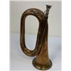 Image 1 : ANTIQUE BRITISH MILITARY BOMBEY REGIMENTAL TRUMPET
