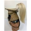 Image 1 : ANTIQUE BRITISH 17th LANCERS CAP HELMET WITH WHITE HORSEHAIR PLUM