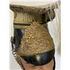 Image 3 : ANTIQUE BRITISH 17th LANCERS CAP HELMET WITH WHITE HORSEHAIR PLUM