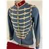 Image 1 : FRENCH EARLY WWI HUSSAR UNIFORM PELISSE JACKET AND RED PANTS