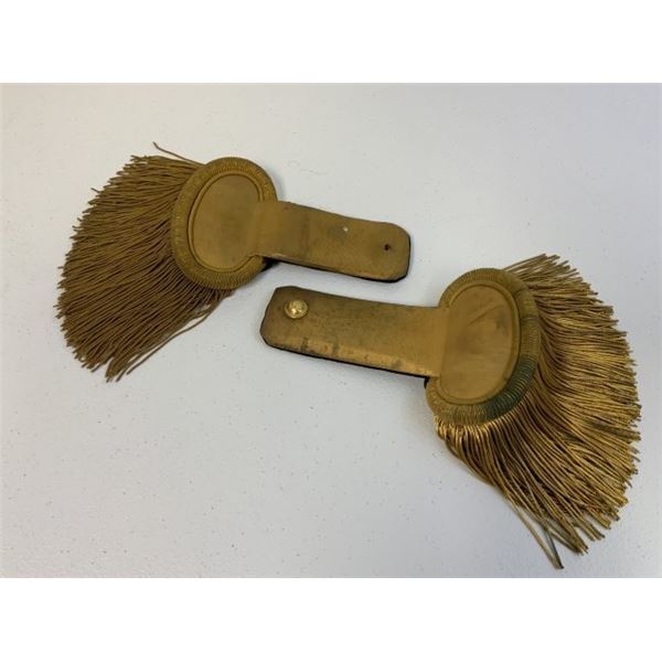 ANTIQUE FRENCH MILITARY OFFICERS EPAULETTES