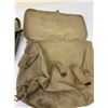 Image 8 : WWII US LOT OF 2 CANVAS BAGS