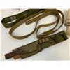 Image 3 : WWII AND LATER LOT OF US WEB CARRY AND PISTOL BELTS AND BAG