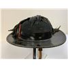 Image 2 : VINTAGE ITALIAN ARMY MORETTO BERSAGLIERI HAT WITH FEATHER PLUM