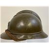 Image 2 : WWI RUSSIA M1916 HELMET WHITE ARMY CIVIL WAR USED WITH SCULL ATTACHED