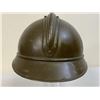 Image 3 : WWI RUSSIA M1916 HELMET WHITE ARMY CIVIL WAR USED WITH SCULL ATTACHED