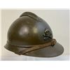 Image 4 : WWI RUSSIA M1916 HELMET WHITE ARMY CIVIL WAR USED WITH SCULL ATTACHED