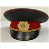 Image 1 : USSR SOVIET MILITIA POLICE OFFICER DRESS VISOR HAT