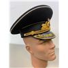 Image 8 : USSR SOVIET RUSSIAN NAVY ADMIRAL BLACK TOP VISOR HAT