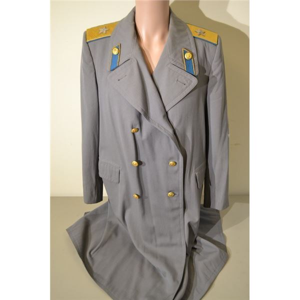 WWII TYPE USSR SOVIET AIR MARSHAL RAIN COAT - EARLY 1950S