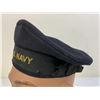 Image 2 : WWII US NAVY "DONALD DUCK" STYLE BLUE CAP