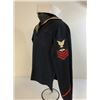 Image 2 : WWII US NAVY PETTY OFFICER DRESS UNIFORM JUMPER AND HAT