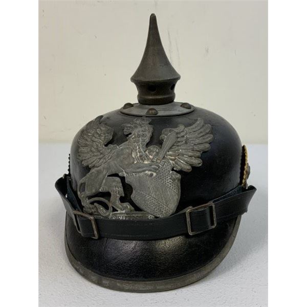 WWI  IMPERIAL GERMANY BADEN  PICKELHAUBE SPIKE HELMET