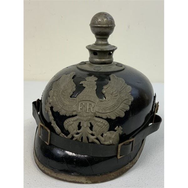 WWI IMPERIAL GERMANY PRUSSIA M1915 ARTILLERY PICKELHAUBE HELMET KUGELHELM