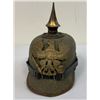Image 1 : WWI PRUSSIAN IMPERIAL GERMAN PICKELHAUBE ERZATZ WARTIME SPIKE HELMET FELT
