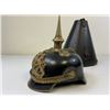 Image 5 : IMPERIAL GERMAN BAVARIAN OFFICER PICKELHAUBE SPIKE HELMET WITH LEATHER CASE
