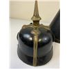 Image 9 : IMPERIAL GERMAN BAVARIAN OFFICER PICKELHAUBE SPIKE HELMET WITH LEATHER CASE