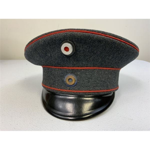 IMPERIAL GERMANY BAVARIAN OFFICERS NAMED VISOR CAP HAT