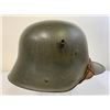 Image 1 : WWI IMPERIAL GERMAN M18 STEEL HELMET COMPLETE WITH LINER AND CHIN STRAP