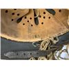 Image 13 : WWII GERMAN ARMY M35 SD COMBAT HELMET COMPLETE WITH LINER AND CAMOUFLAGE NET