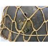 Image 6 : WWII GERMAN ARMY M35 SD COMBAT HELMET COMPLETE WITH LINER AND CAMOUFLAGE NET